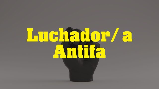 Luchador/a Antifa