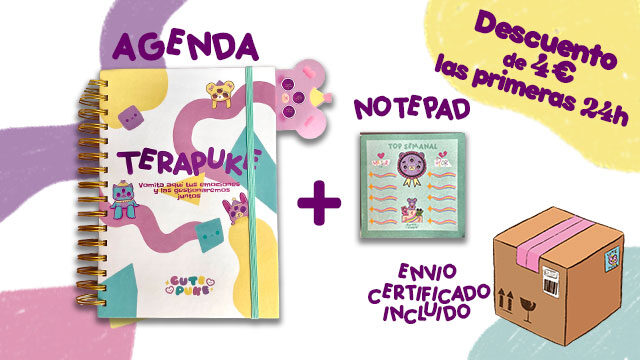 TERAPUKE Early Bird (Agenda+Notepad+envío certificado nacional)