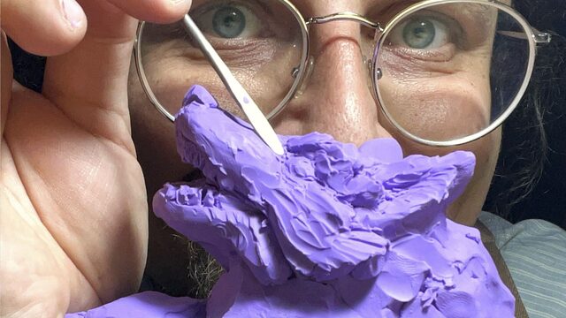 Figura El Perro Negro de El Escorial de Arte feudo