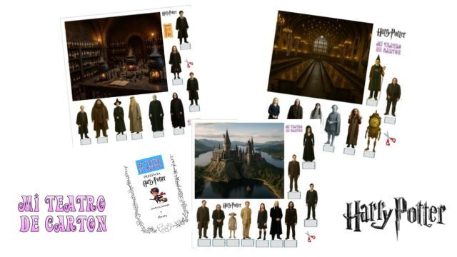 Harry Potter. Libreto, personajes y decorados.