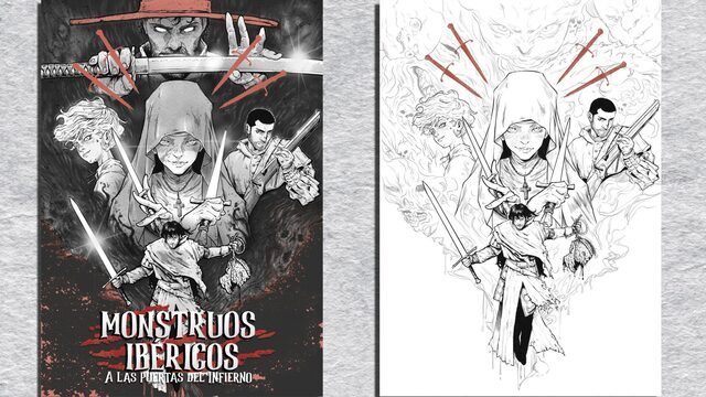 Mestizo (Cómic + grapa versión a tintas).