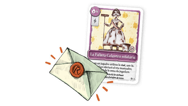 1 carta, envío a casa