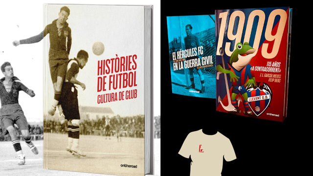 Històries de futbol + Hèrcules + 1909 + samarreta (+ 6 postals)