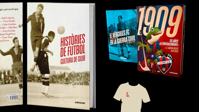 Històries de futbol + Hèrcules + 1909 + samarreta (+ 6 postals)