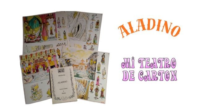 Aladino. Libreto, personajes y decorados.