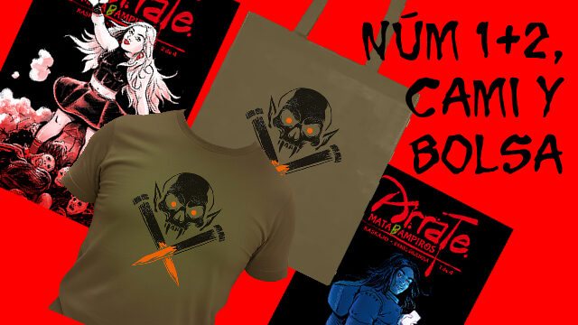 ARRATE MATABAMPIROS 1 + 2 + CAMI + BOLSA