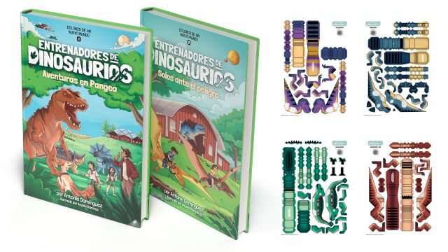 Entrenadores de dinosaurios. Pack Braquiosaurio.