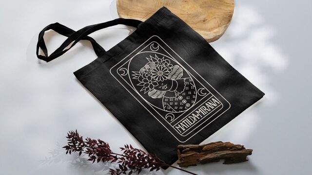 Pack tote bag color negro