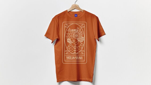 Pack camiseta color naranja