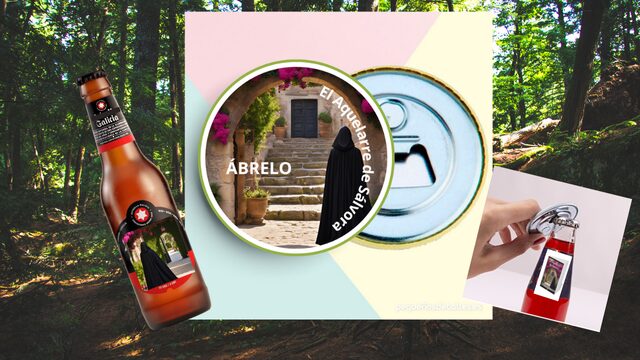 ABRIDOR IMÁN DE BOTELLINES DEL AQUELARRE + GASTOS ENVIO NACIONAL