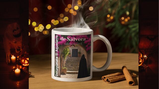 TAZA DE DESAYUNO (MUG) DE EL AQUELARRE DE SÁLVORA + GASTOS ENVIO NACIONAL