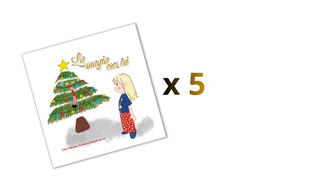 Pack librerías 5 ejemplares