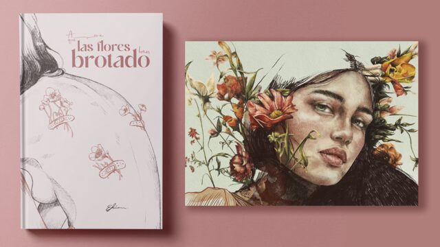 PACK ESPECIAL - 1LIBRO "Ahora que las flores han brotado" (firmado y dedicado) + 1LÁMINA A4 (edición limitada)