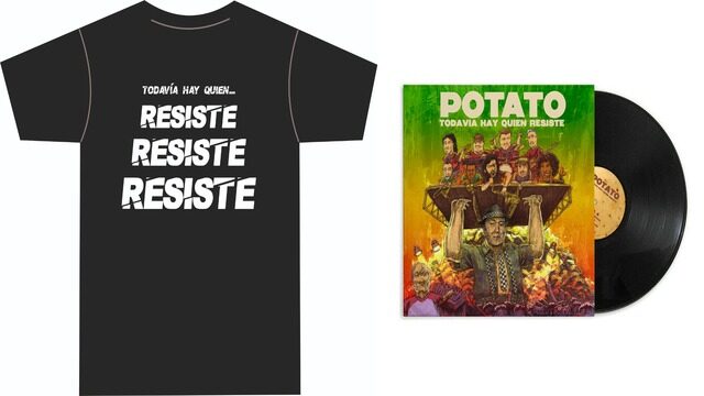 PAQUETE ESPECIAL CAMISETA MAS VINILO TODAVIA HAY QUIEN RESISTE