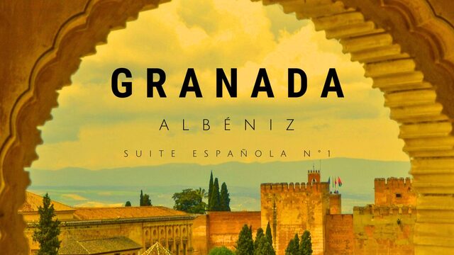 "Granada" (Serenata) de la Suite Española Nº1 de Albéniz. Transcripción para saxofón alto y piano.