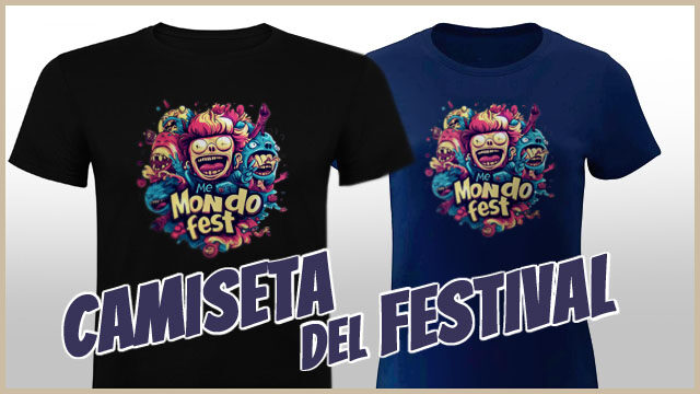 Camiseta del Festival Me Mondo Fest