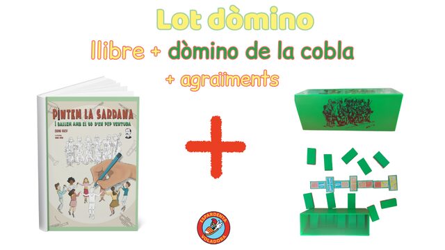 Lot: Llibre + Dòmino d'instruments