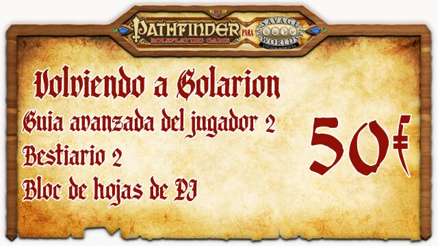 Volviendo a Golarion