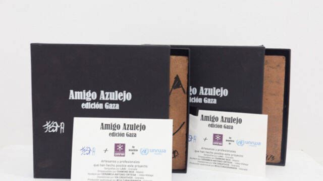 Amigo azulejo ed. Gaza x 2
