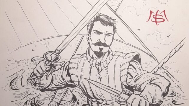  CÓMIC + LÁMINA DE MARIANO SAURA