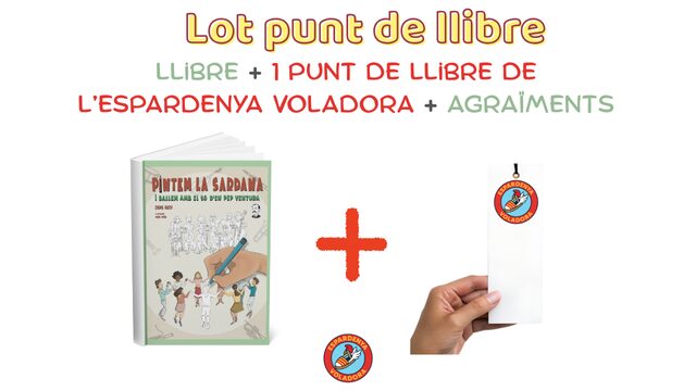 Lot: 1 Llibre + Punt de Llibre + Agraïments