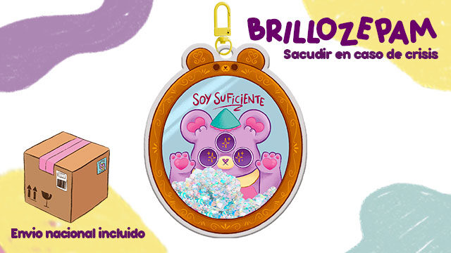 Llavero Brillozepam