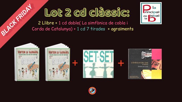 Lot Black Friday Pincipal de la Bisbal