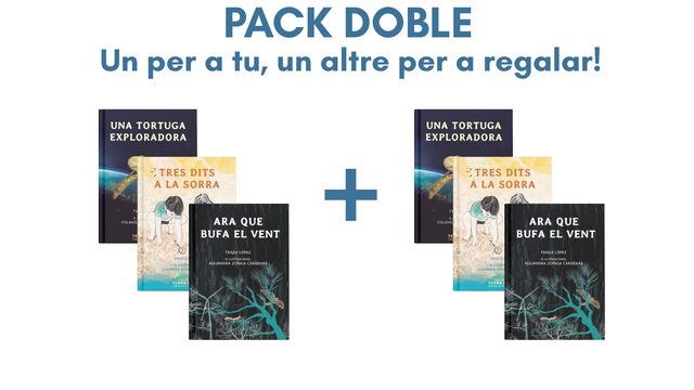 PACK DOBLE: Un per a tu, un altre per a regalar!