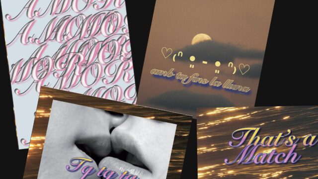 💖Postals AMOR That's a Match 