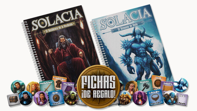 Los dos librojuegos: Solacia 1 y 2