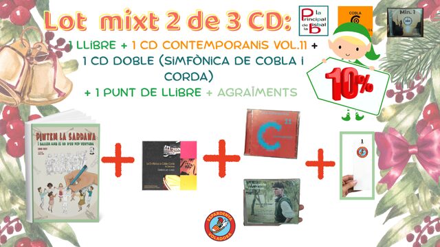  Fins a Nadal  aquest lot a un 10% de descompte!