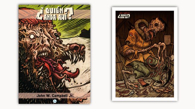 Libro ilustrado ¿Quién anda ahí?