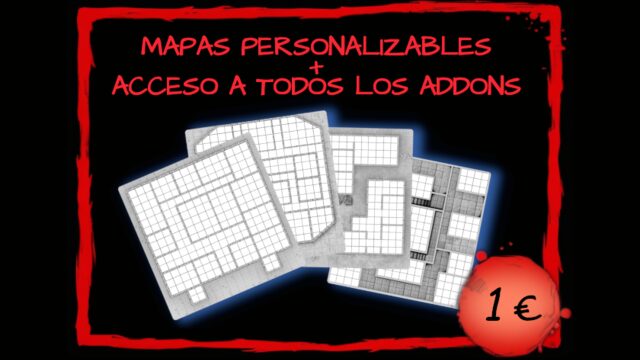 Mapas personalizables - Accede por solo 1€ a tus addons favoritos.