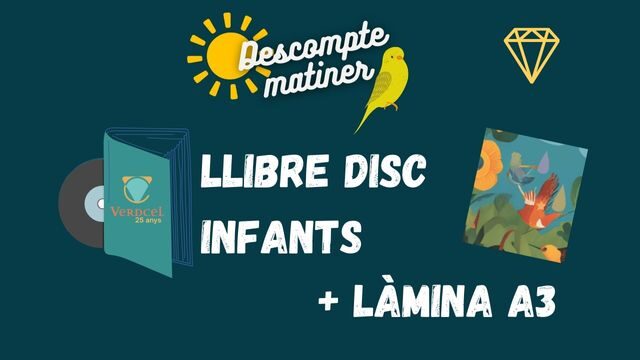 🐓 MATINERS · Llibre Disc Infants + Làmina