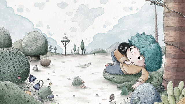 1 Libro + 1 Print de una de las ilustraciones del cuento.