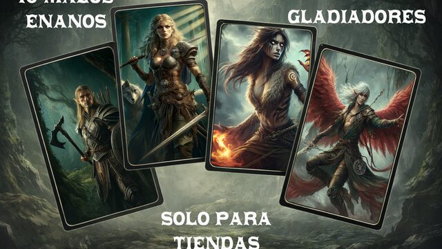 10 Mazos Enanos + 10 Mazos Gladiadores (Solo Tiendas)