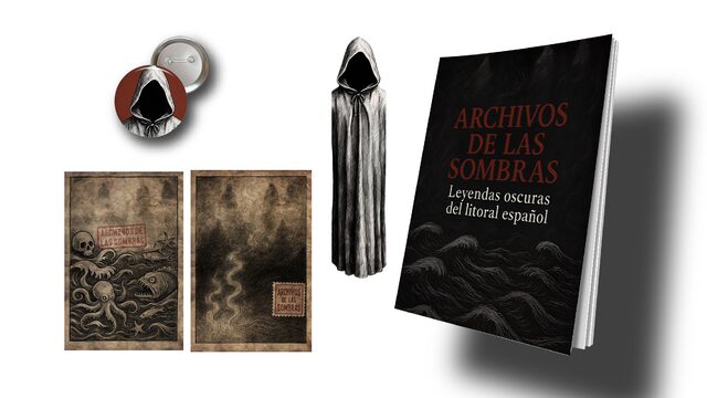 Libro físico + Pin + Marcapáginas + Postales marítimas