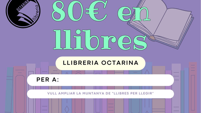 Vull ampliar la muntanya de "llibres per llegir"
