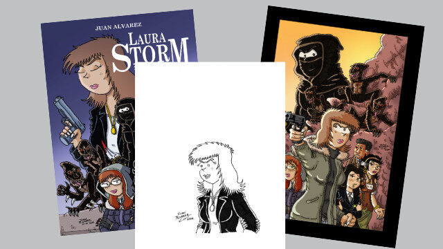 CÓMIC DEDICADO + LÁMINA