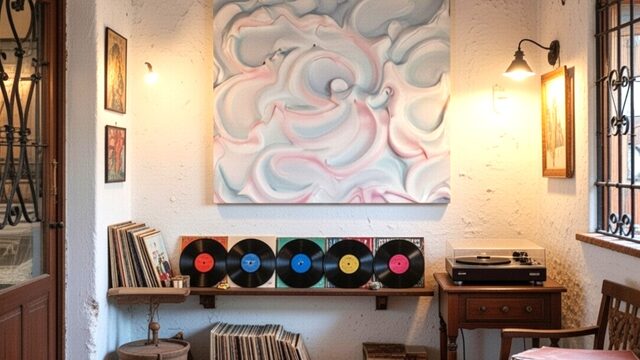 Espuma permanente · Obra física única 20x20