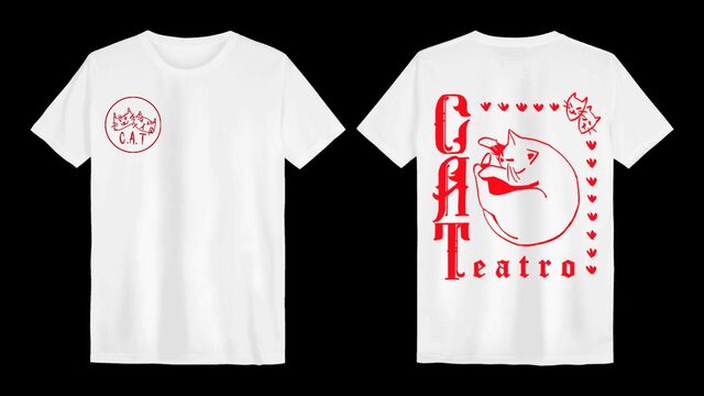 Camiseta CAT blanca