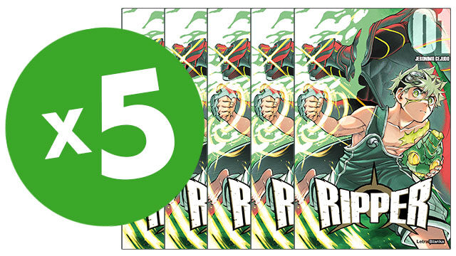 Pack 5 Ripper para librerías