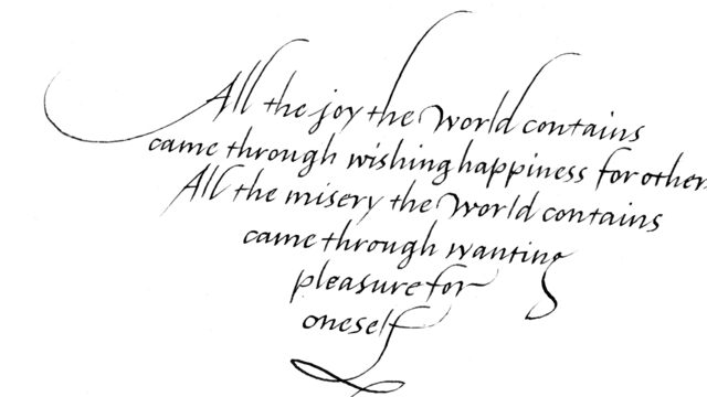 Taller Oriol Miró: «Caligrafía itàlica y escritura de textos budistas»