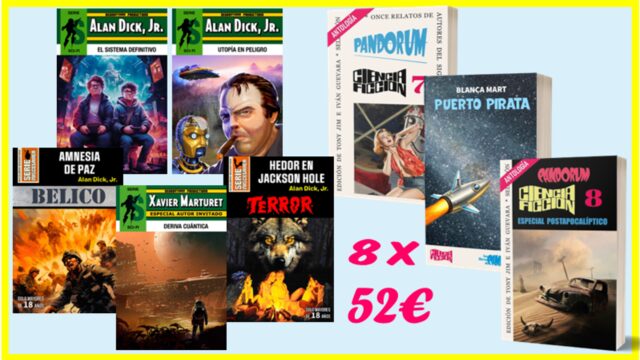 Pack 5 bolsilibros de Alan Dick