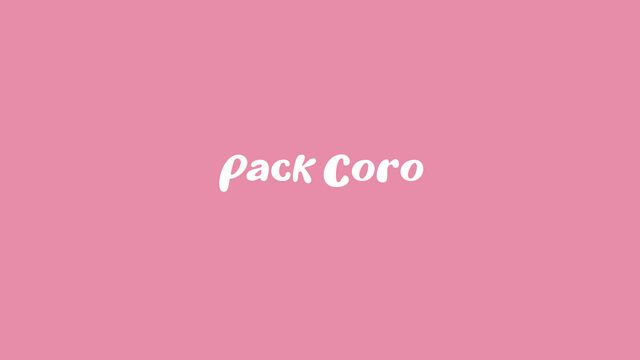 🎼 Pack Coro 