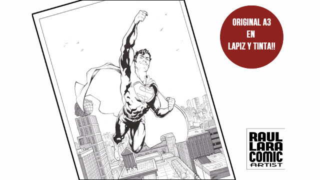  ORIGINAL A3 SUPERMAN