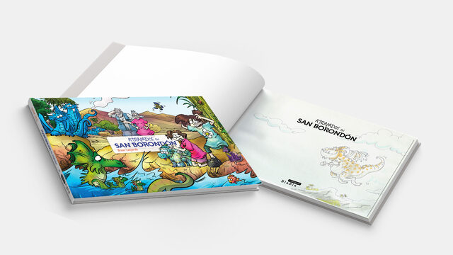 Oferta de lanzamiento "Atrapados en San Borondón", dedicado. Libro 3 de la saga.