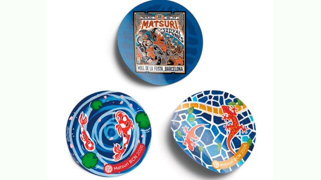 Pegatinas oficiales MATSURI 2026 – Recogida en el evento