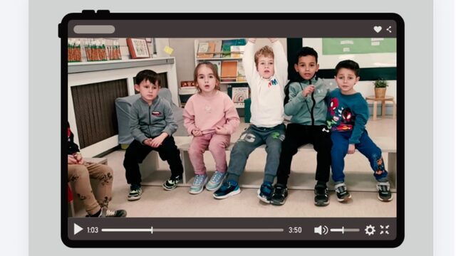 Vídeo d’agraïment dels infants