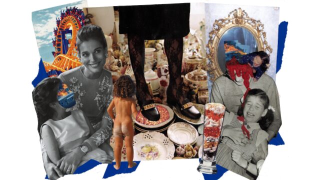 Print A3 da colaxe de Aranxa Vicens para o libro